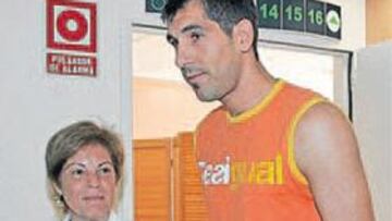 <b>INÉDITO. </b>Gorka estuvo ayer en la Creu Blanca, pero evitó hacer declaraciones.