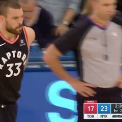 La victoria de los Raptors y el debut de Marc Gasol