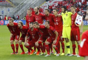 Once inicial de la República Checa 