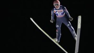 El alemán Severin Freund durante la Copa del Mundo de Lillehammer.