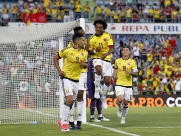 Colombia muestra buen fútbol ante Camerún