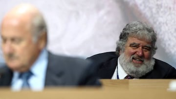 Chuck Blazer, en un acto de FIFA.