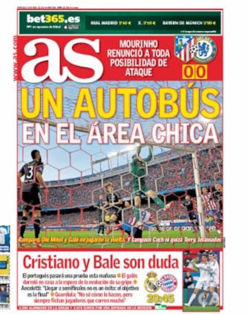 Las portadas de AS de abril