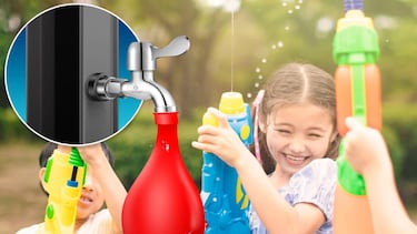 Esta ducha portátil es la mejor solución para refrescarse en el jardín en épocas de calor (y sin gastar)