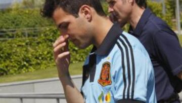 Cesc es seria duda por lesión para el debut frente a Italia