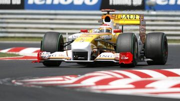 Fernando Alonso en su segunda ¨¦poca en Renault.