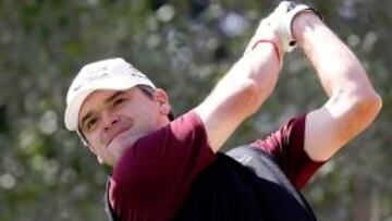 El veterano escocés Paul Lawrie lidera el Masters de Catar.