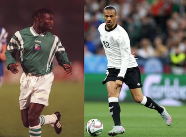 Souleymane Sané fue internacional con Senegal, mientras su hijo Leroy Sané, nacido en Alemania, ha desarrollado su carrera en Europa y representa a la selección alemana.