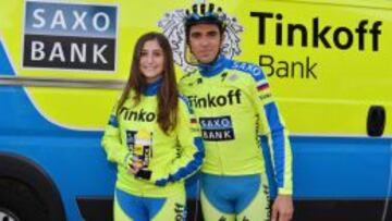 Alberto Contador est&aacute; actualmente concentrado con el Tinkoff.