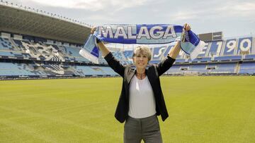 Nati Gutiérrez, entrenadora del Málaga femenino.