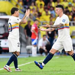 James y Juanfer estarían en carpeta de Lazio