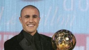 <B>ORGULLOSO</B>. El italiano no ha dudado en defender la gran temporada realizada y que le ha valido para llevarse el 'Balón de Oro'.