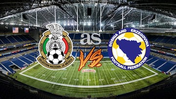 México-Bosnia y Herzegovina en vivo online: Amistoso