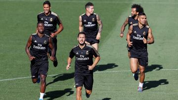 Último entreno antes de Vigo