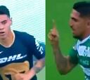 Los goles de Valdés y Mora en su enfrentamiento en México