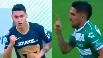 Los goles de Valdés y Mora en su enfrentamiento en México