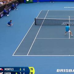 ¡Garin protagonizó el mejor punto del día en la ATP Cup!