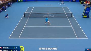 ¡Garin protagonizó el mejor punto del día en la ATP Cup!