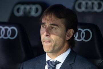 Still time | Julen Lopetegui of Real Madrid.