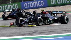Valtteri Bottas y Lewis Hamilton (Mercedes W11). Austria, F1 2020. 