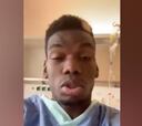 Pogba se graba todavía anestesiado y sus fans alucinan