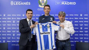 "Eraso, Bustinza, Herrerín... todos me hablaron genial del Leganés"