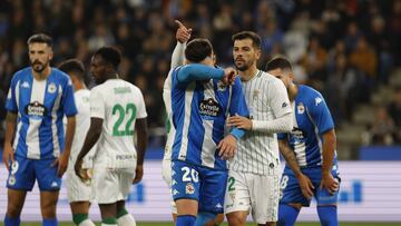 Svenson en el Deportivo vs Córdoba