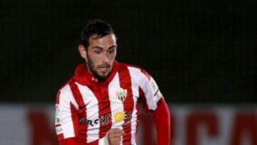 Aleix Vidal, en el Almería.