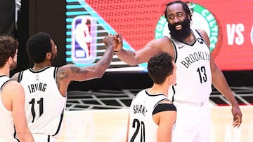 Harden after Nets win: We're still growing