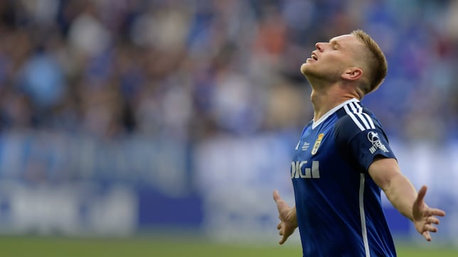 El Oviedo, sin Colombatto ni Viñas pero con Alemao para viajar a Zaragoza