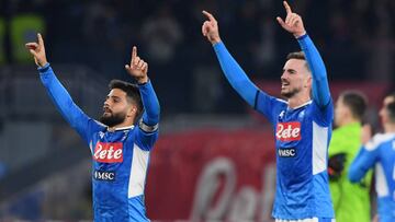 Napoli venci&oacute; a la Juventus en la fecha 21 de la Serie A