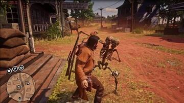 Red Dead Online: hackers atacan a usuarios usando un esqueleto de dos cabezas