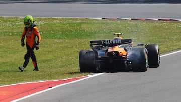 Lando Norris (McLaren MCL39). Montreal, Canadá. F1 2025.