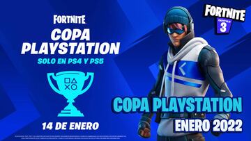 Copa PlayStation de Fortnite enero 2022 en PS4 y PS5: fecha, horarios y cómo participar