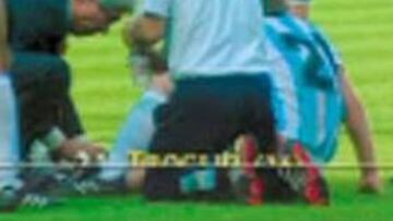 Branco bebió convencido, además de lavarse las manos y refrescarse la cabeza.