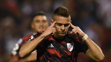 Santos Borré volvió a marcar después de 11 partidos.