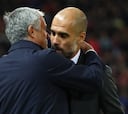 La cordialidad reina antes del duelo 23 entre Mourinho y Guardiola