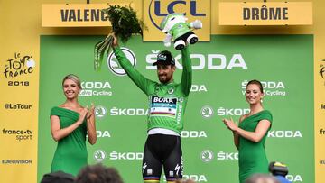 Sagan: "Para ganar el maillot verde hay que llegar a París"
