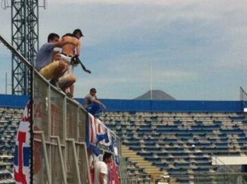 Estadio San Carlos de Apoquindo, 22 de noviembre de 2014. / Mauricio Cordero.