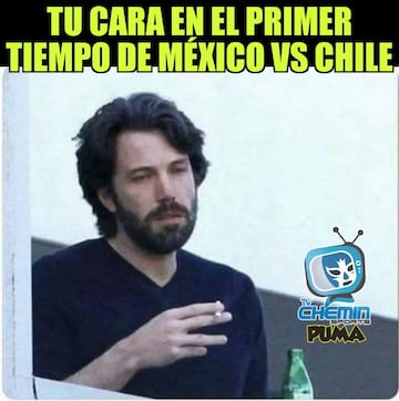 Los memes que se burlan de México tras caída ante Chile