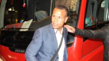 El equipo sevillista llegó ayer a BArcelona para alojarse en un hotel a diez minutos del Camp Nou