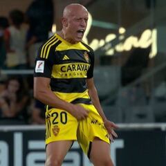 Mollejo pide perdón por su gesto obsceno en la celebración de su gol