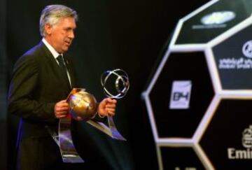 Carlo Ancelotti, mejore entrenador del año.