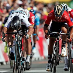 Sagan al sprint otra etapa muy accidentada en el Tour de Francia