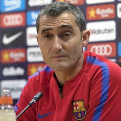 Valverde: "Hablar de Triplete demuestra que se dan bandazos"