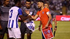 La inédita conexión chilena en el primer gol ante Honduras