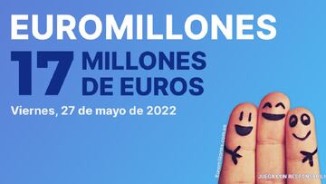 Euromillones: comprobar los resultados del sorteo de ayer, viernes 27 de mayo
