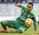 Keylor sufre una sobrecarga y Casilla podría jugar el sábado