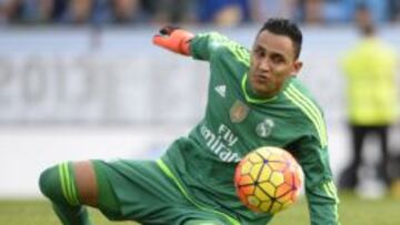 Keylor sufre una sobrecarga y Casilla podría jugar el sábado