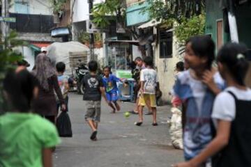 Fútbol y pobreza en Indonesia